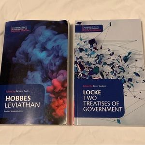 Hobbes & Locke Philosophy Textbooks